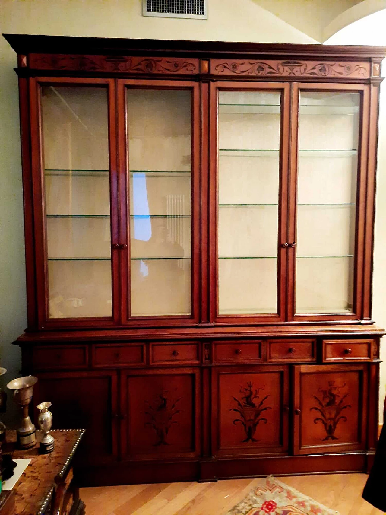 Wooden bookcase, late 19th century 2