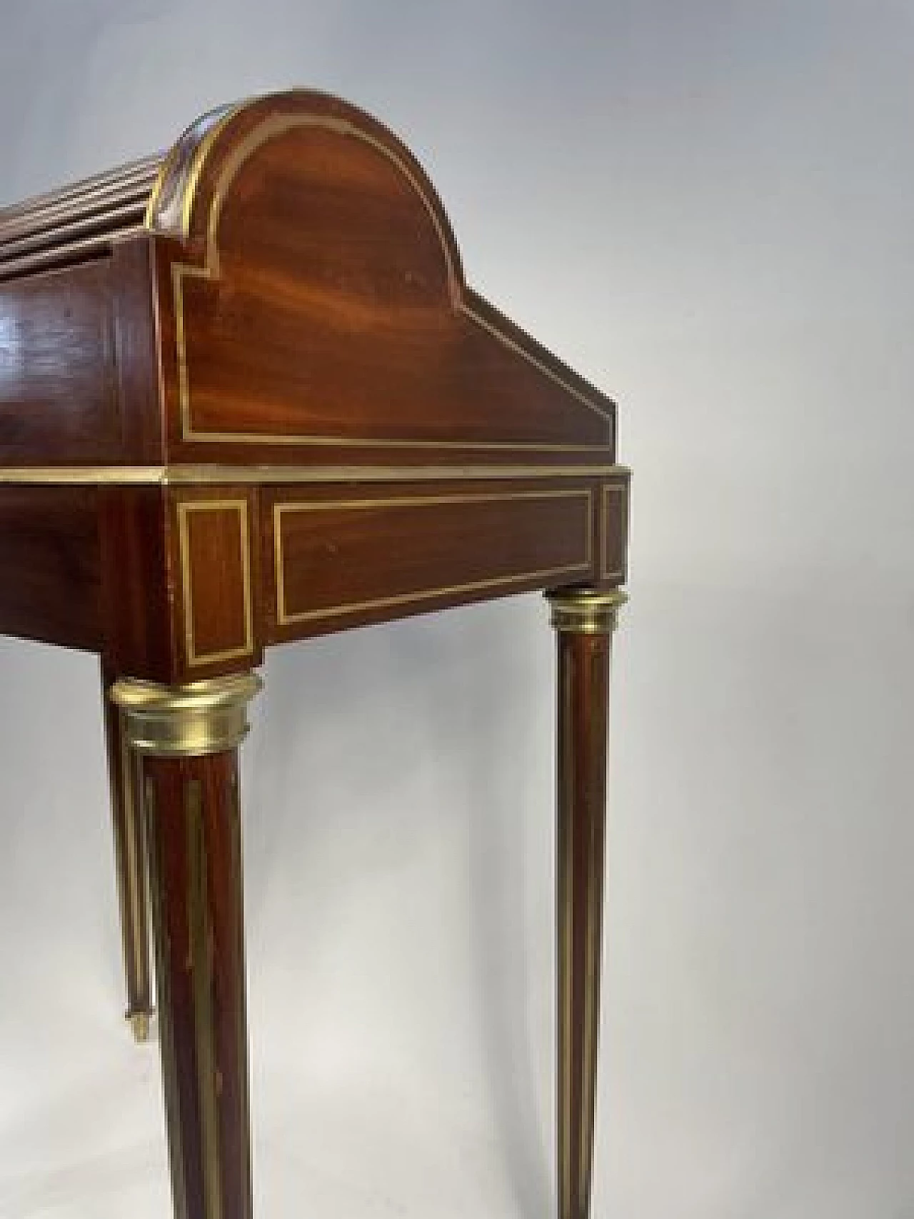 Napoleon III mahogany desk by Maison Krieger Paris, 19th century 17