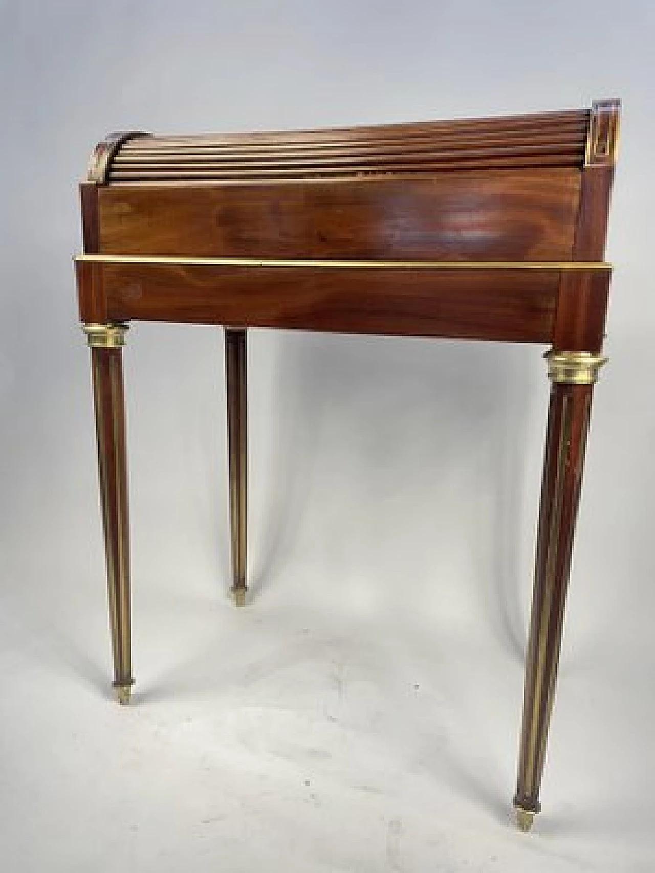 Napoleon III mahogany desk by Maison Krieger Paris, 19th century 20