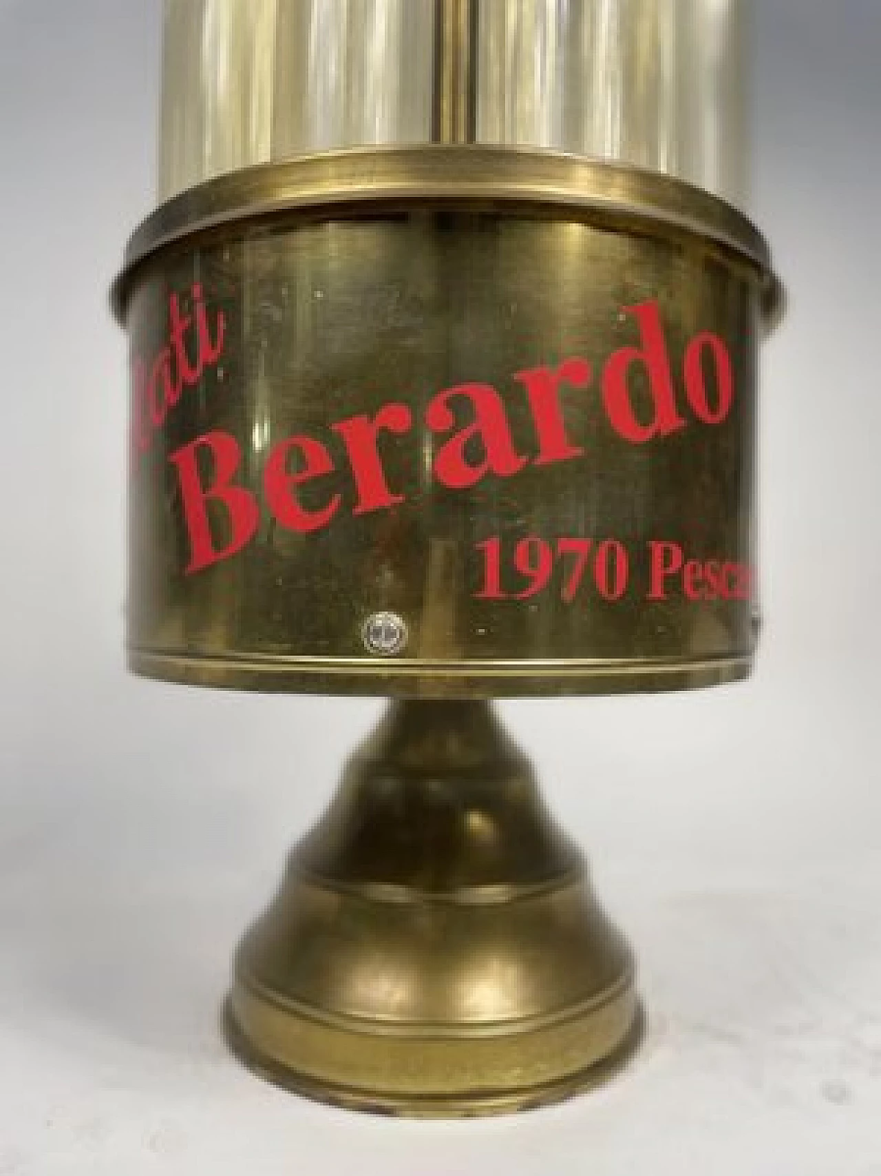 Brass ice cream cone dispenser, 1950s 2