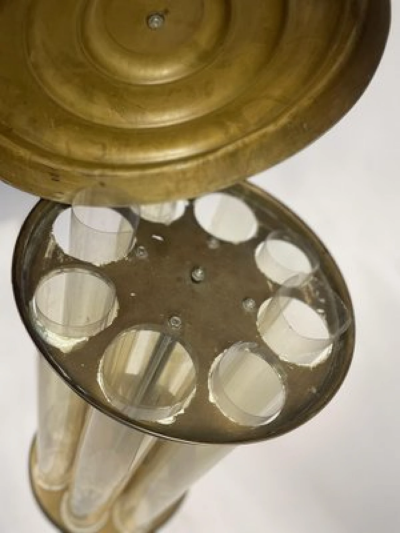 Brass ice cream cone dispenser, 1950s 6