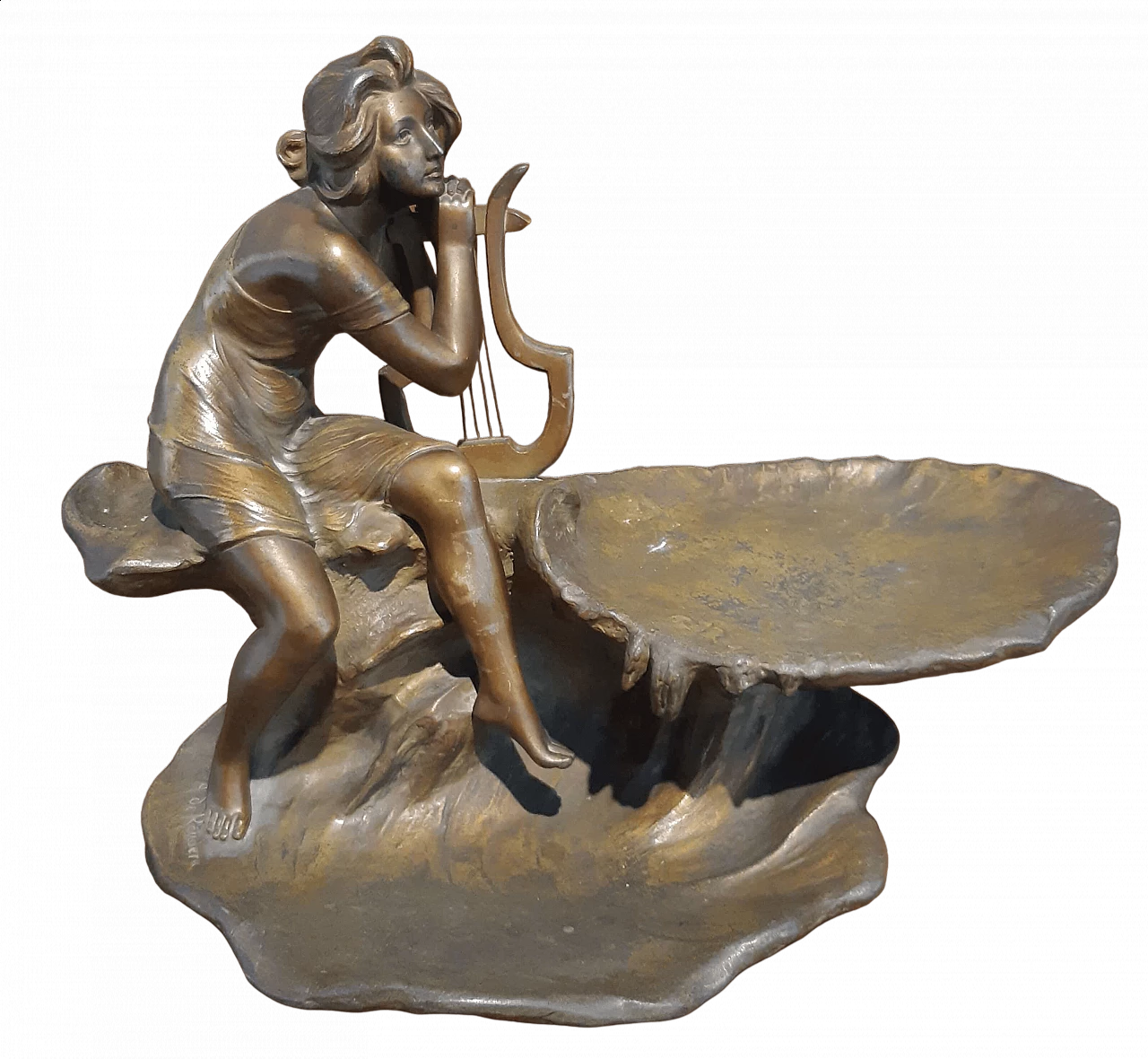 Art Deco bronze sculpture by A. De Raudery, 1930s 6