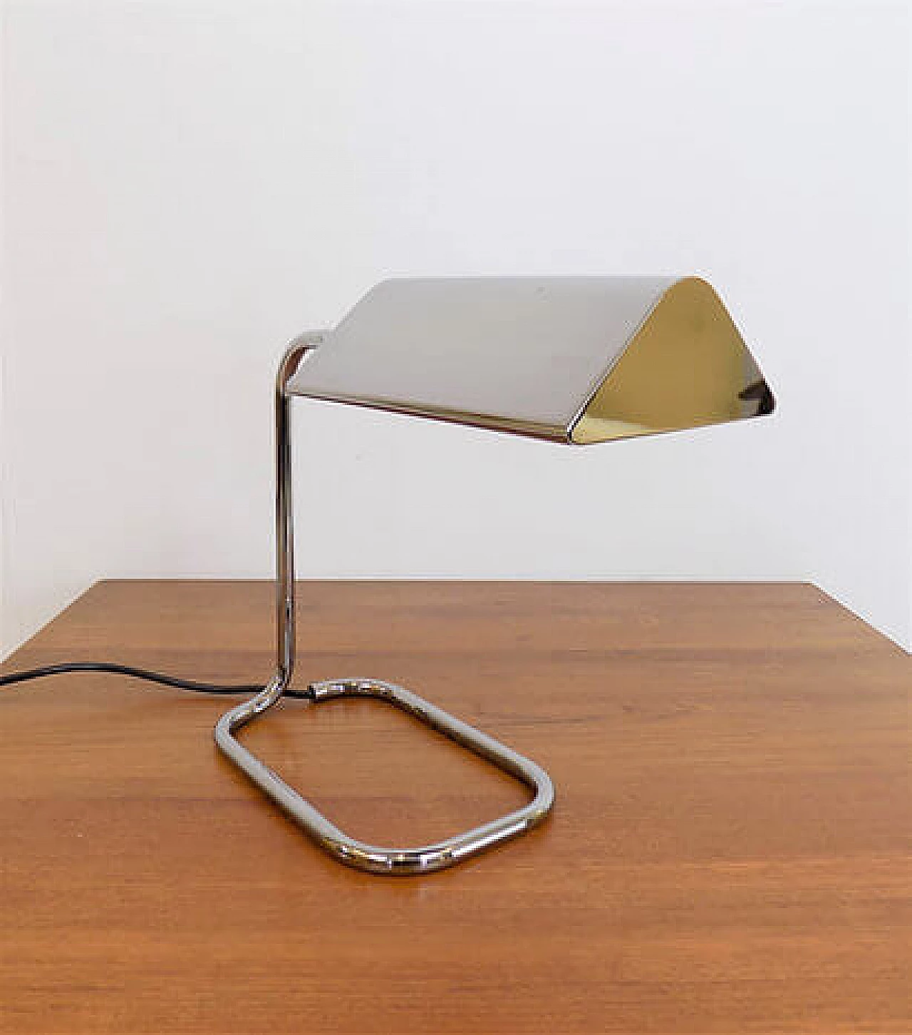 Adjustable metal table lamp by Florian Schulz, 1970s 13