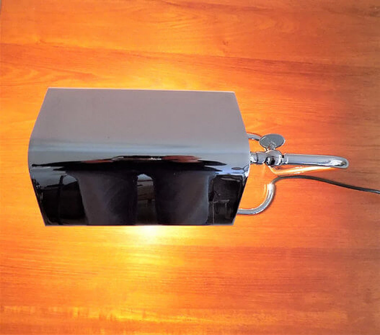 Adjustable metal table lamp by Florian Schulz, 1970s 14