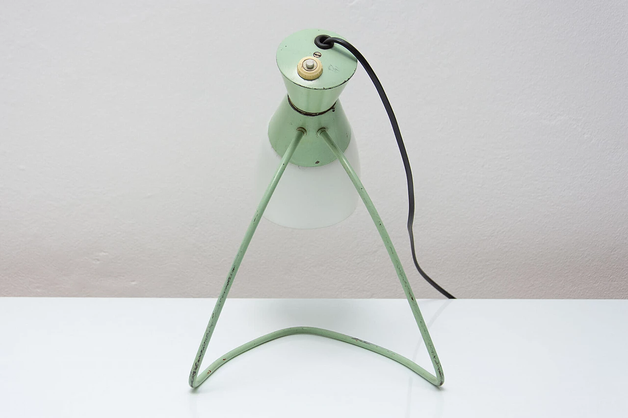 Desk lamp with arched structure by Josef Hurka for Napako, 1960s 8