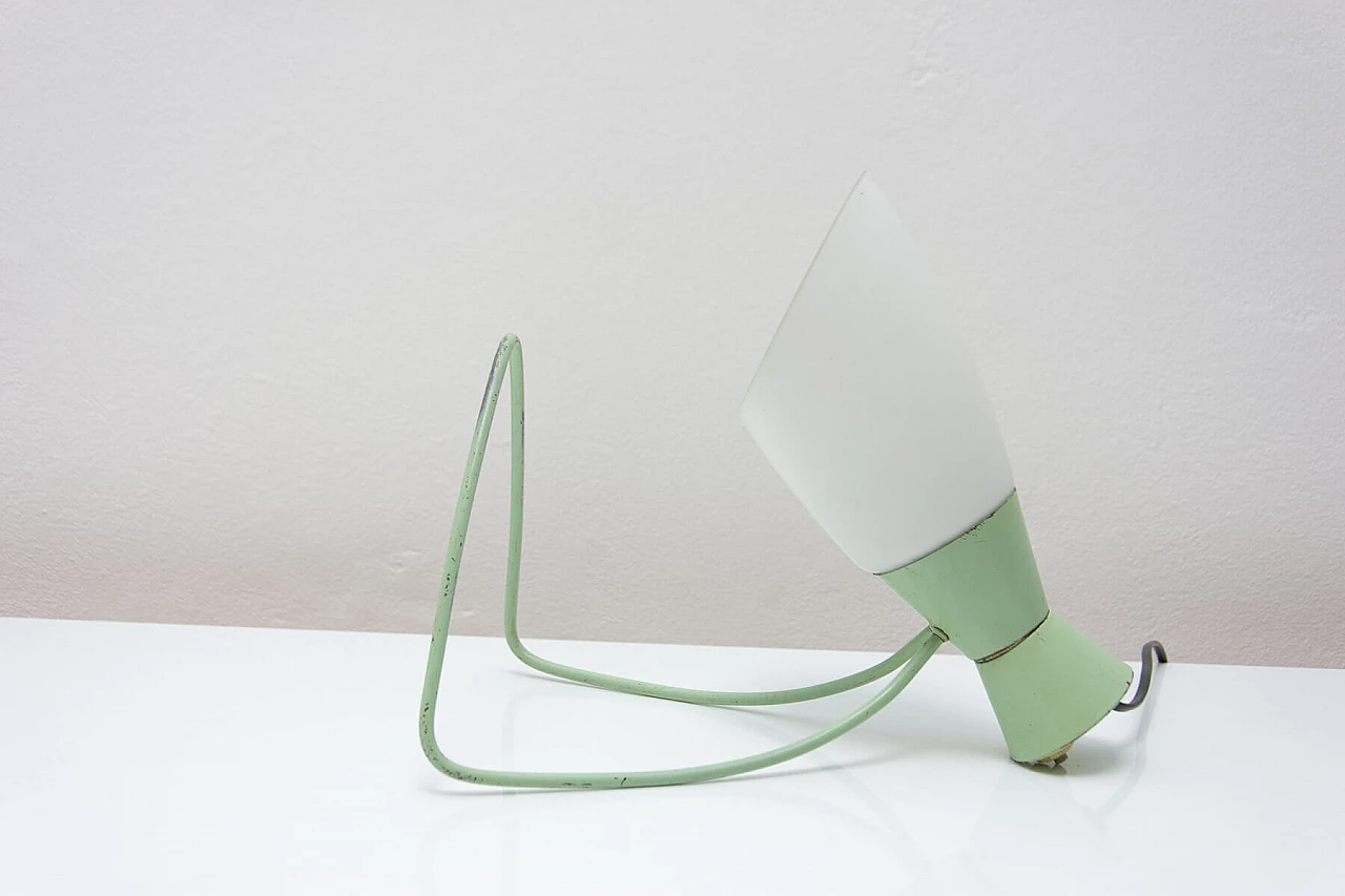 Desk lamp with arched structure by Josef Hurka for Napako, 1960s 11