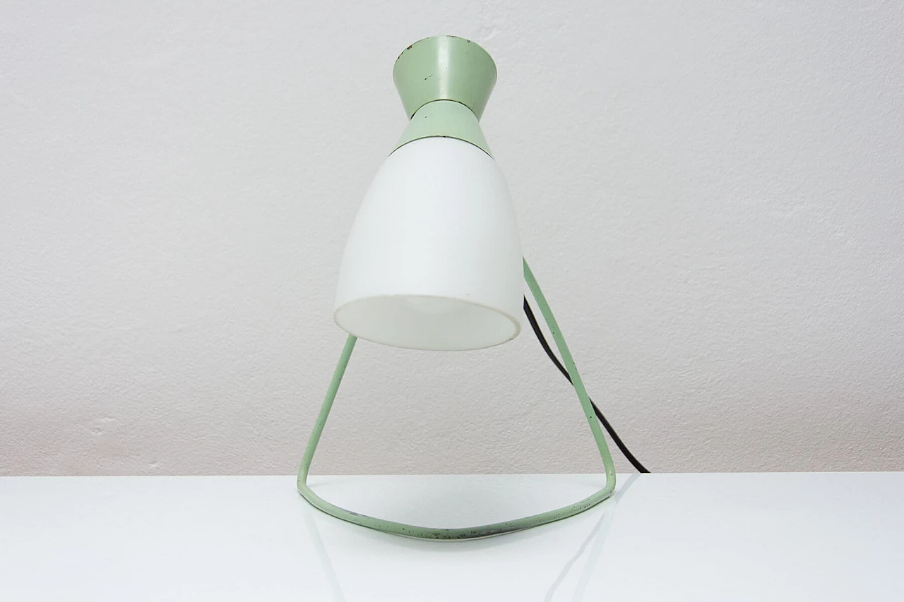 Desk lamp with arched structure by Josef Hurka for Napako, 1960s 15