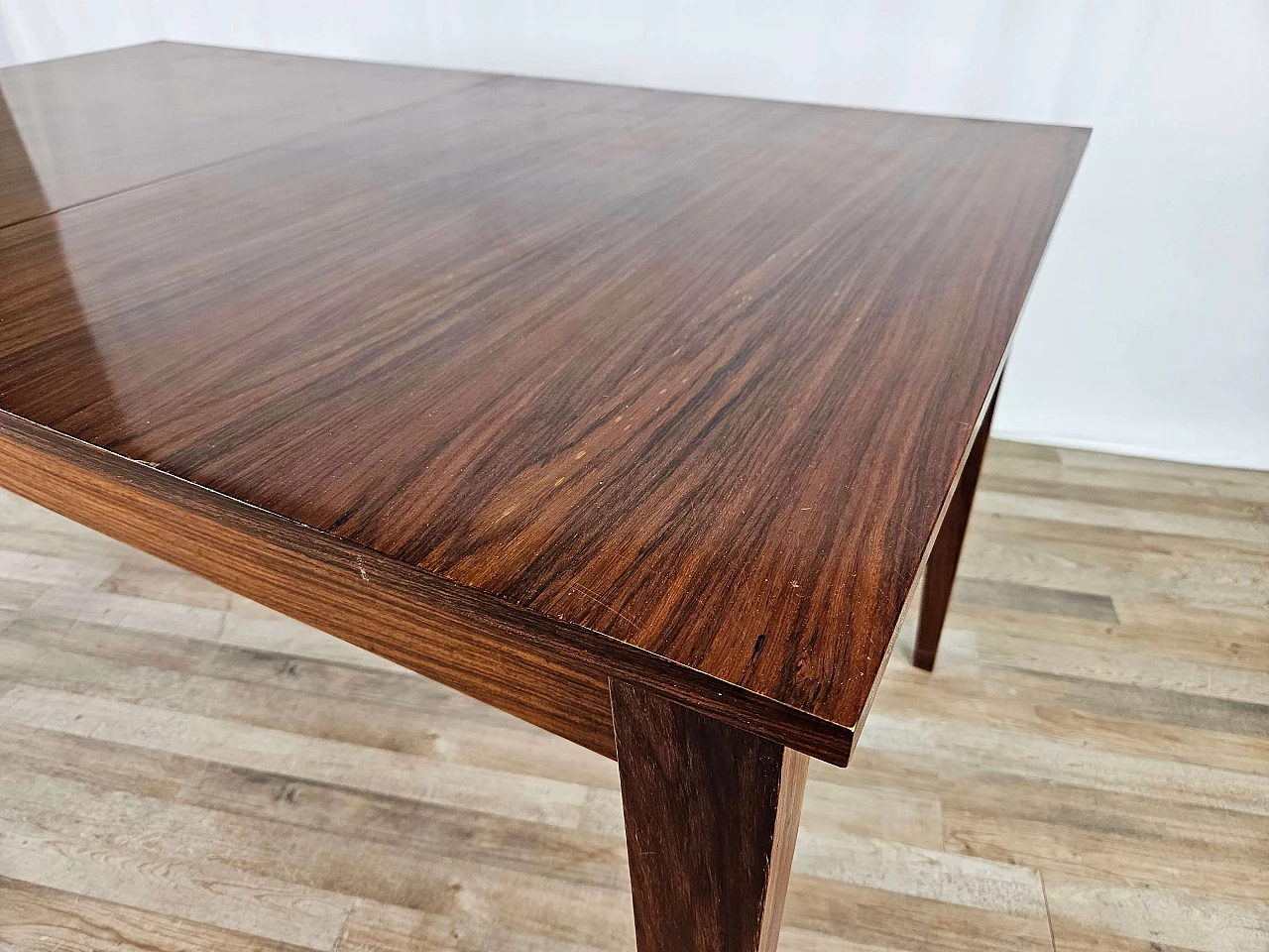 Scandinavian-style laminate extending table, 1960s 5