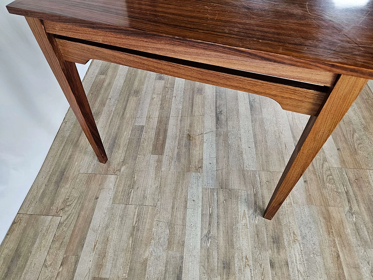 Scandinavian-style laminate extending table, 1960s 13