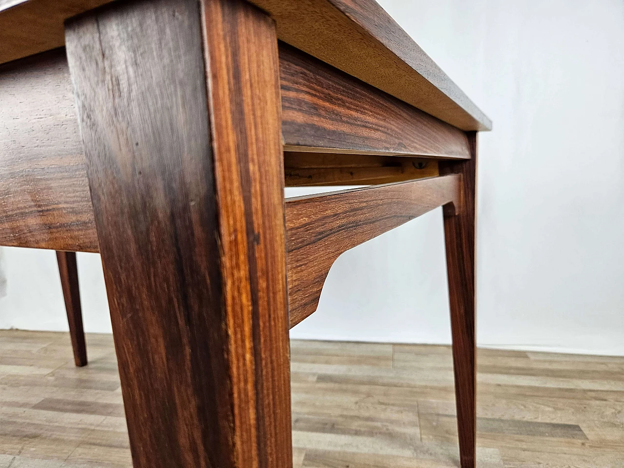 Scandinavian-style laminate extending table, 1960s 17