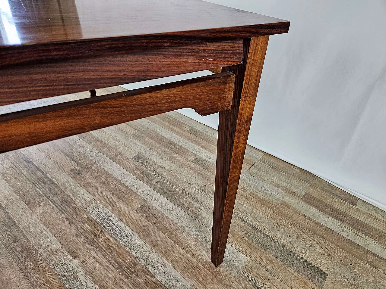 Scandinavian-style laminate extending table, 1960s 19