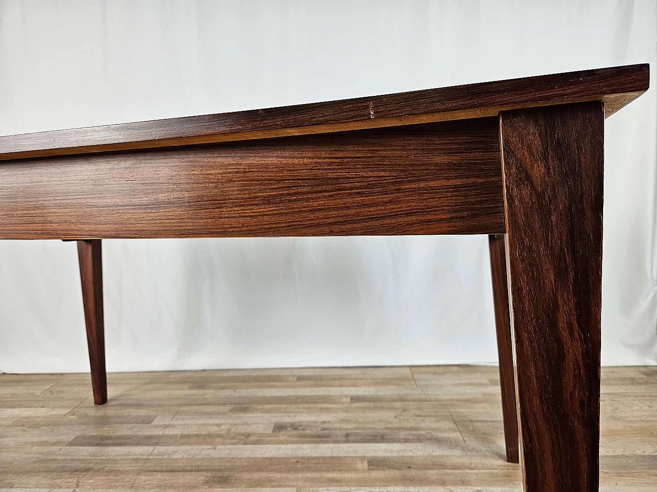 Scandinavian-style laminate extending table, 1960s 21