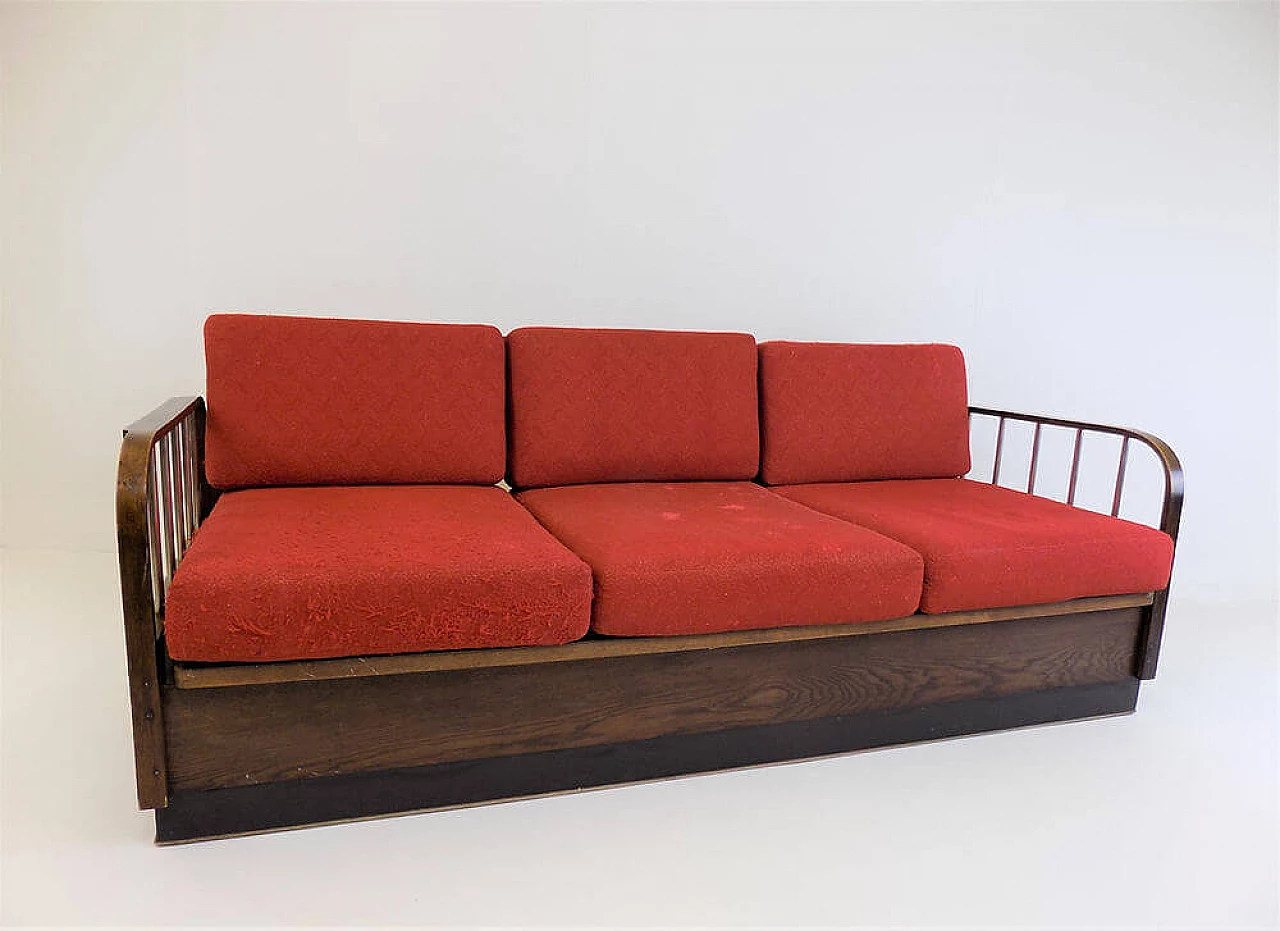 H-215 Bauhaus sofa by Jindrich Halabala for UP Zavody, 1930s 4