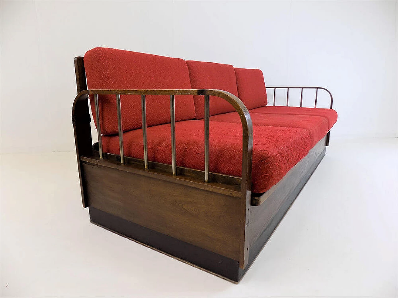 H-215 Bauhaus sofa by Jindrich Halabala for UP Zavody, 1930s 14