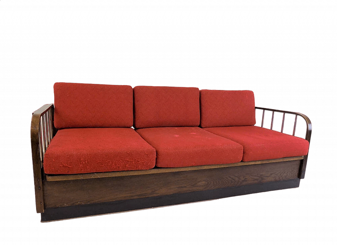 H-215 Bauhaus sofa by Jindrich Halabala for UP Zavody, 1930s 16