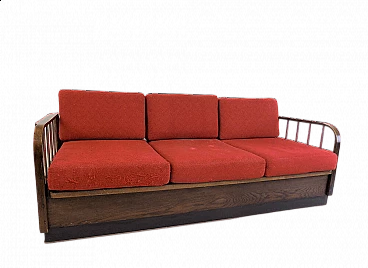 H-215 Bauhaus sofa by Jindrich Halabala for UP Zavody, 1930s