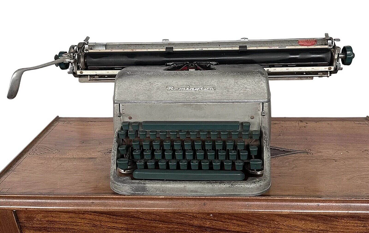 Typewriter with long carriage by Remington Rand, 1950s 2