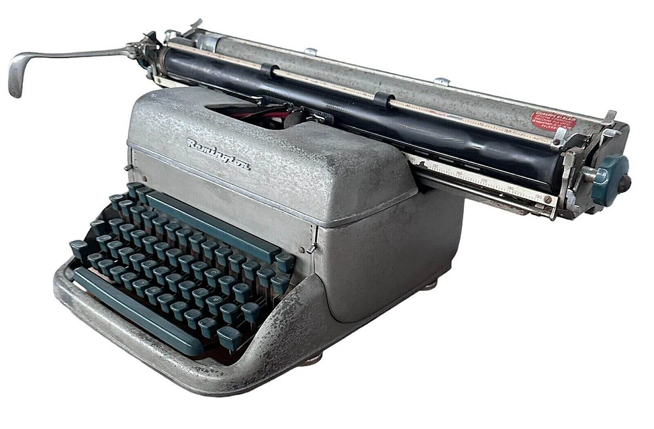 Typewriter with long carriage by Remington Rand, 1950s 5