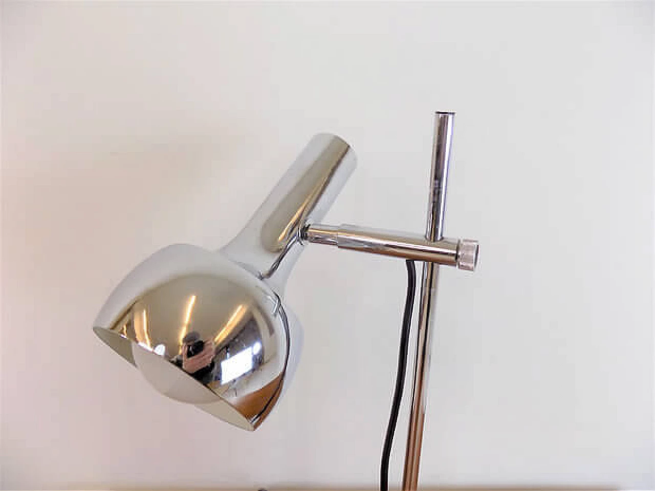 Adjustable metal table lamp by Leclaire & Schäfer, 1960s 8