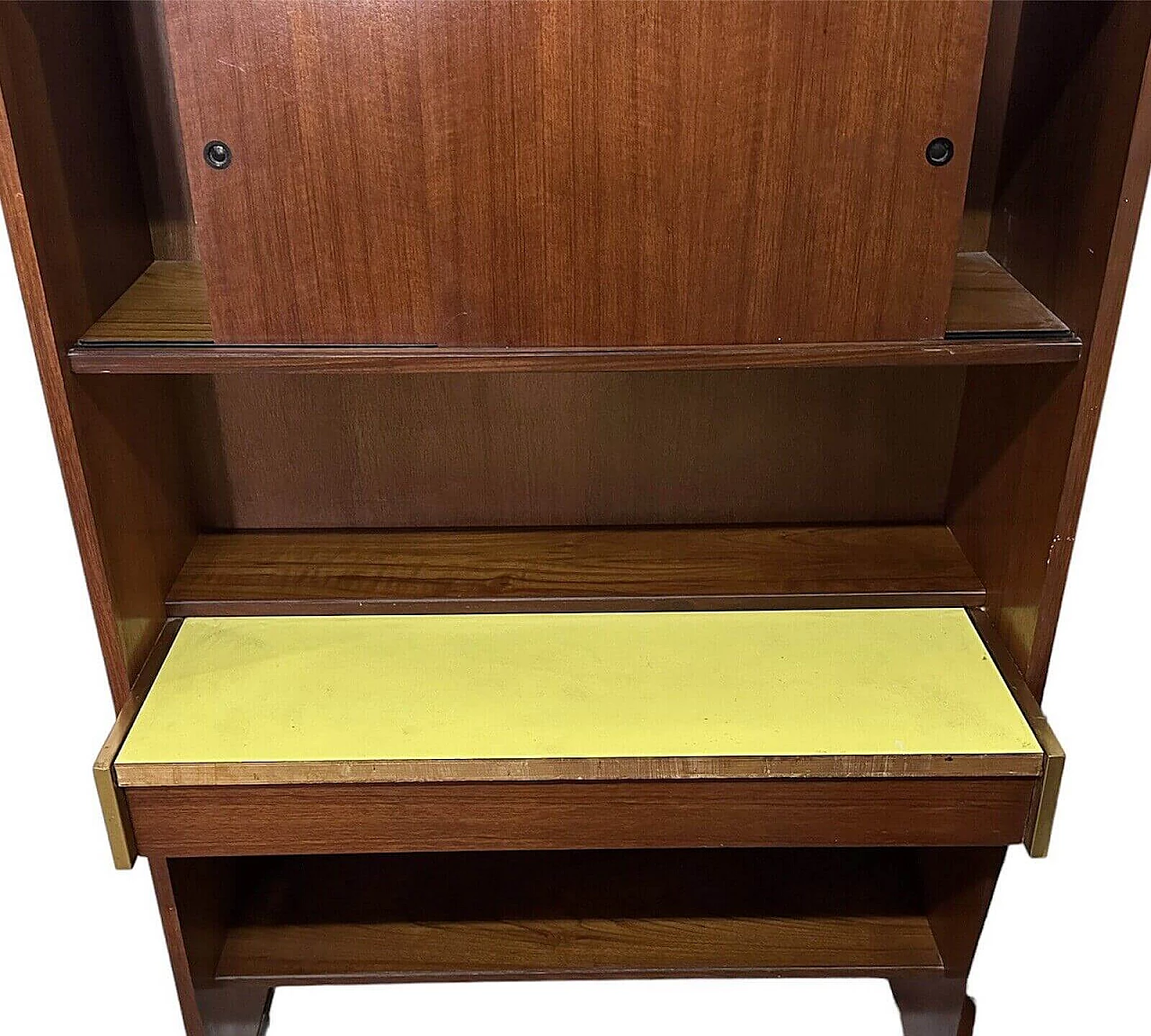 Mid Century bookcase with desk, 1950s 4