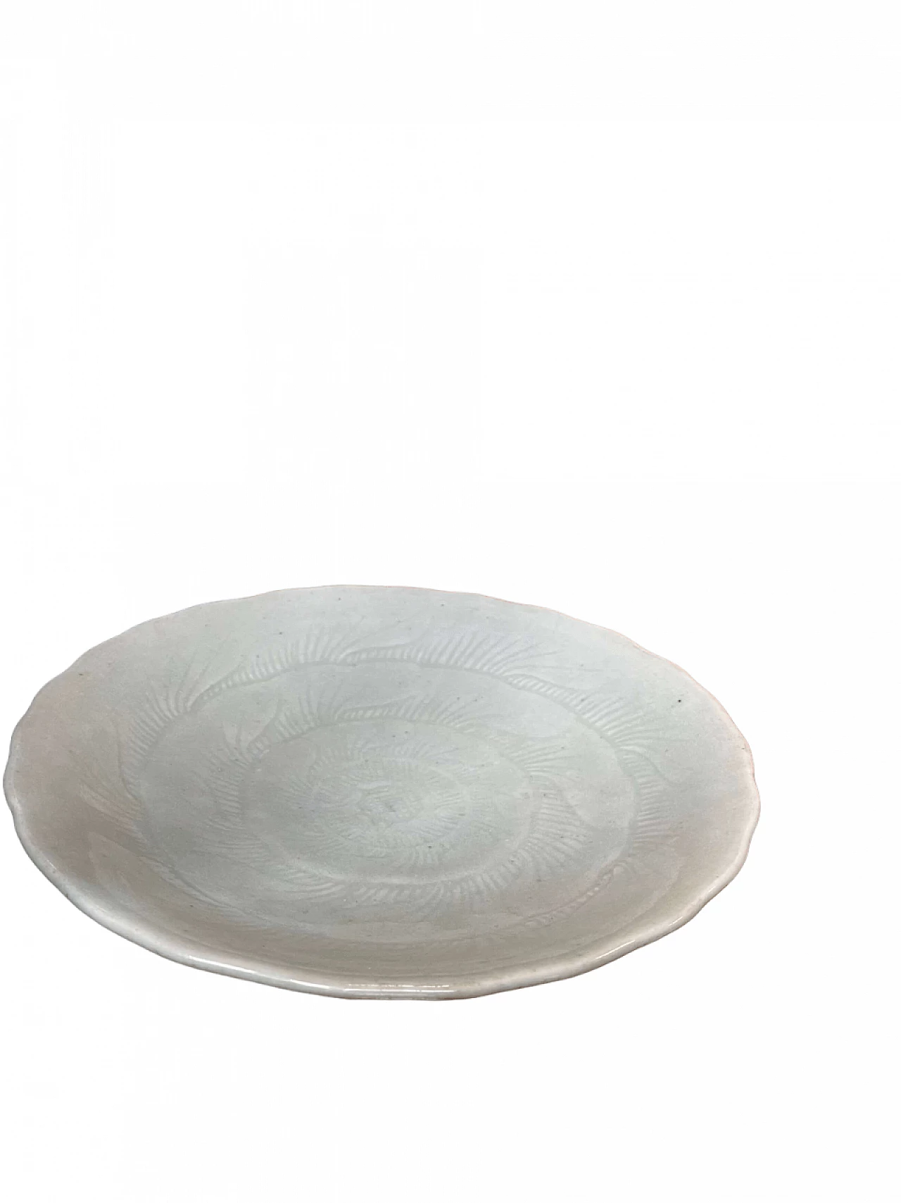 Small Celadon ceramic dish, late 19th century 4