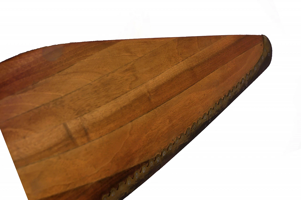 Decorative wood propeller by Officine Aeronautiche Caproni, 1920s 7