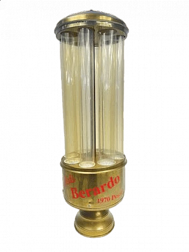 Brass ice cream cone dispenser, 1950s