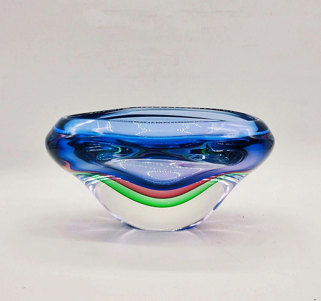 Submerged Murano glass centrepiece by Luigi Onesto, 1960s 3