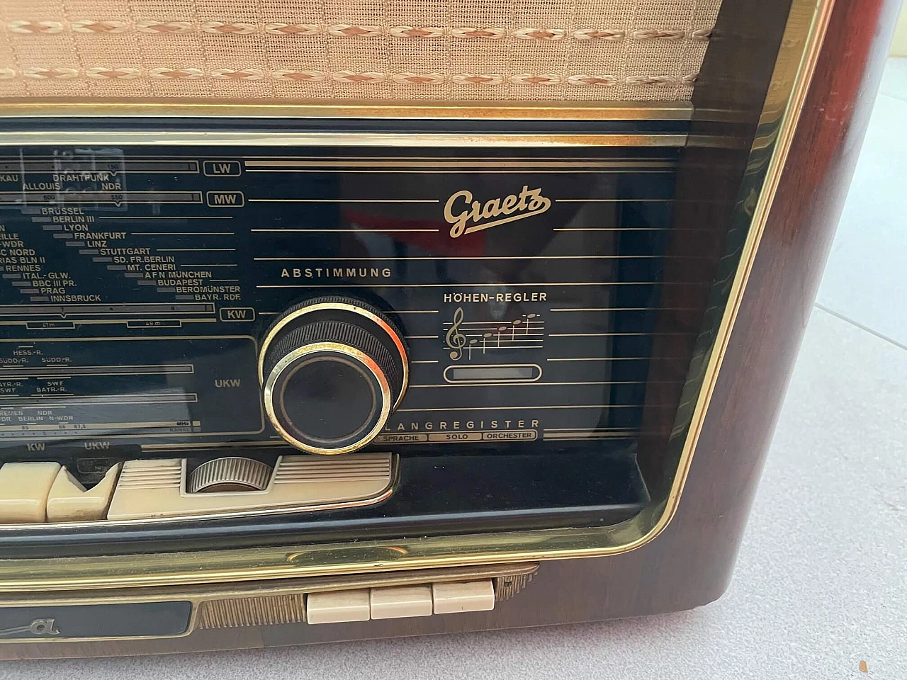 Radio Melodia 419 di Graetz, anni '50 2