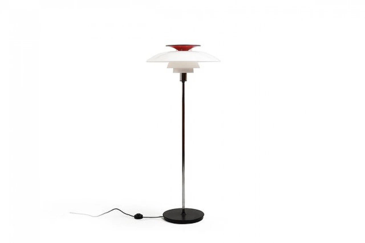 PH80 floor lamp by Poul Henningsen for Louis Poulsen, 1980s 1