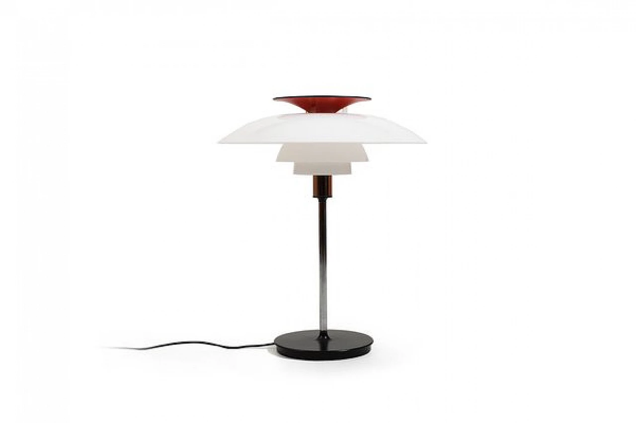 PH80 table lamp by Poul Henningsen for Louis Poulsen, 1980s 1