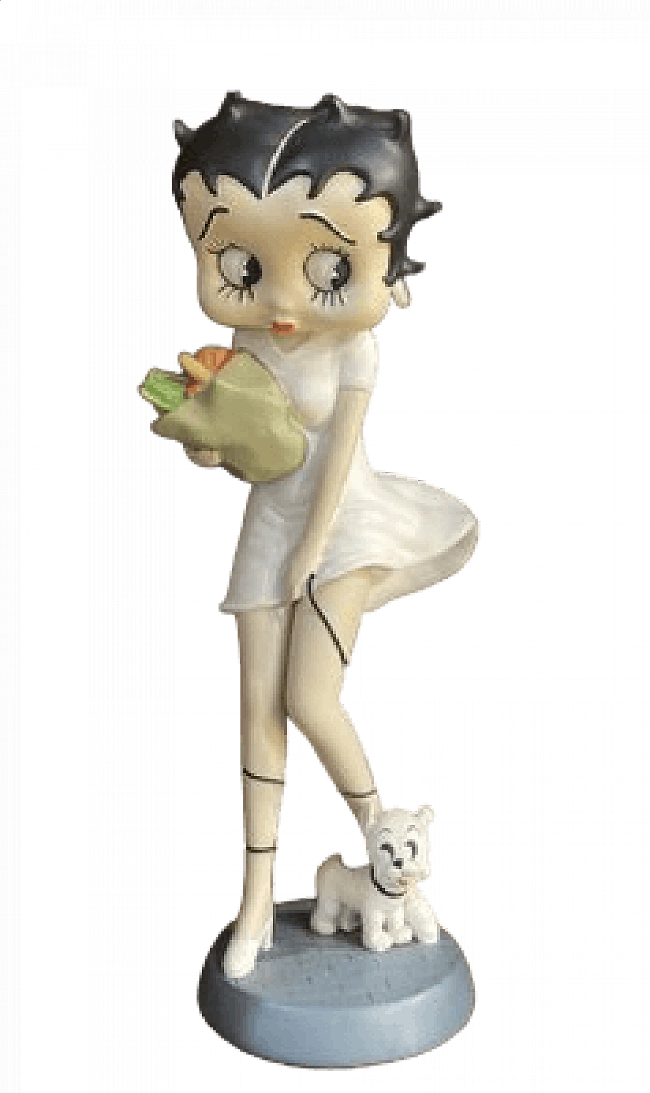 Statuetta da collezione Betty Boop con cagnolino di Fleischer Studios, 2007 8