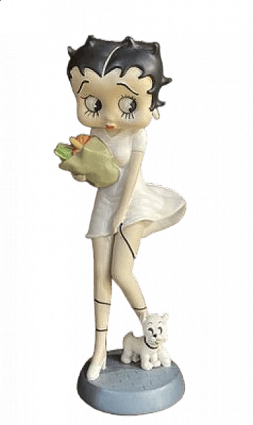 Betty Boop collectible figurine with doggie by Fleischer Studios, 2007