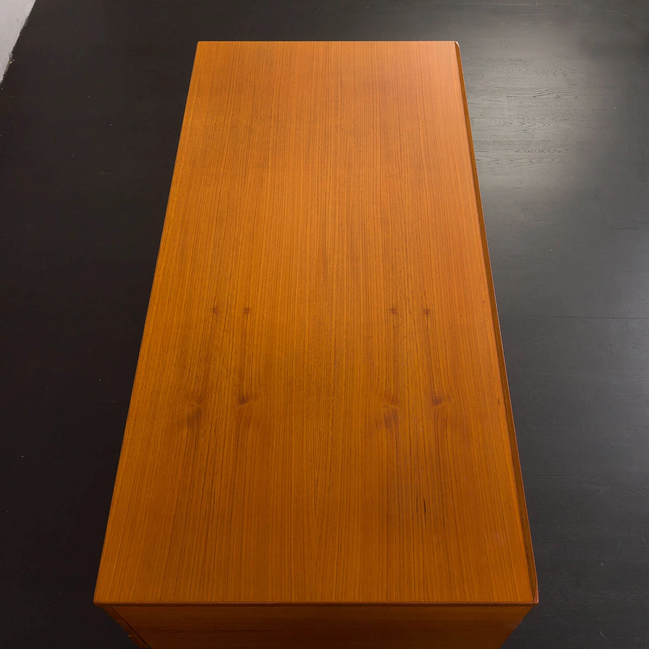 Teak desk by Henning Jensen & Torben Valeur for Dyrlund, 1960s 11