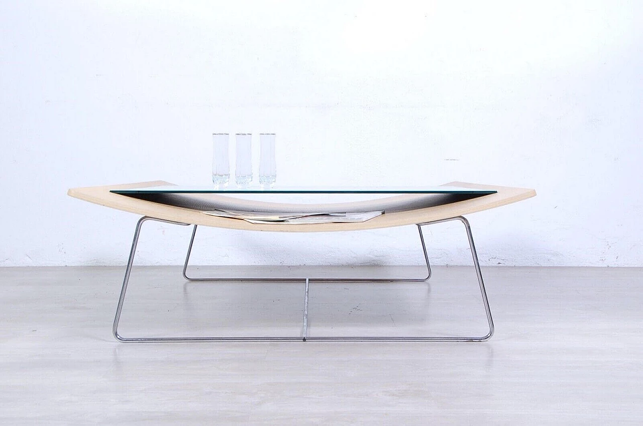 Ark coffee table by Romani Saccani for Acerbis, 2000s 1