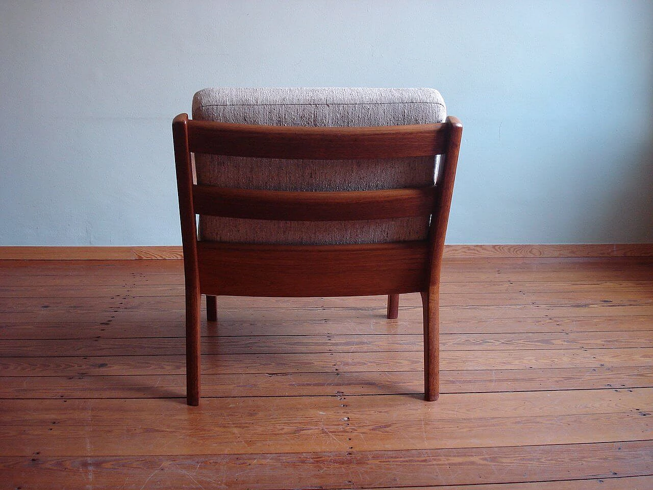 Ole Wanscher Teak Senator Chair, late 20th century 5