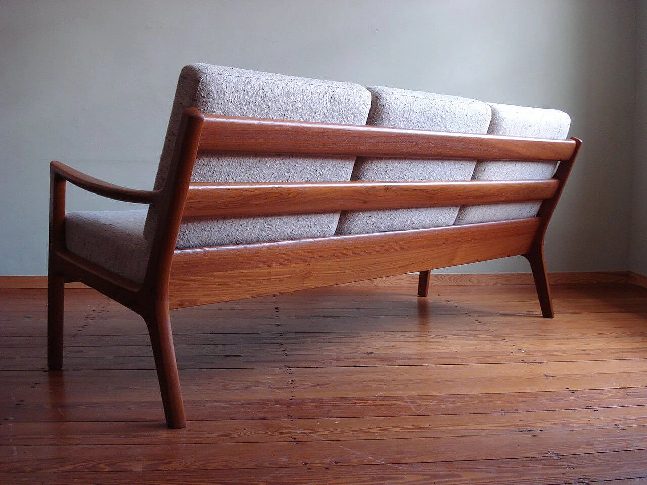 3-seater Senator sofa by Ole Wanscher for Poul Jeppesen, late 20th century 3