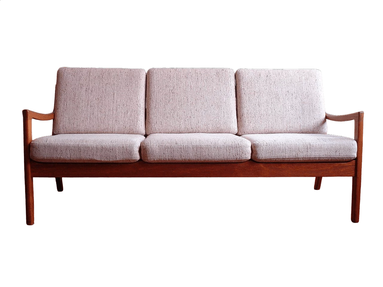 3-seater Senator sofa by Ole Wanscher for Poul Jeppesen, late 20th century 13