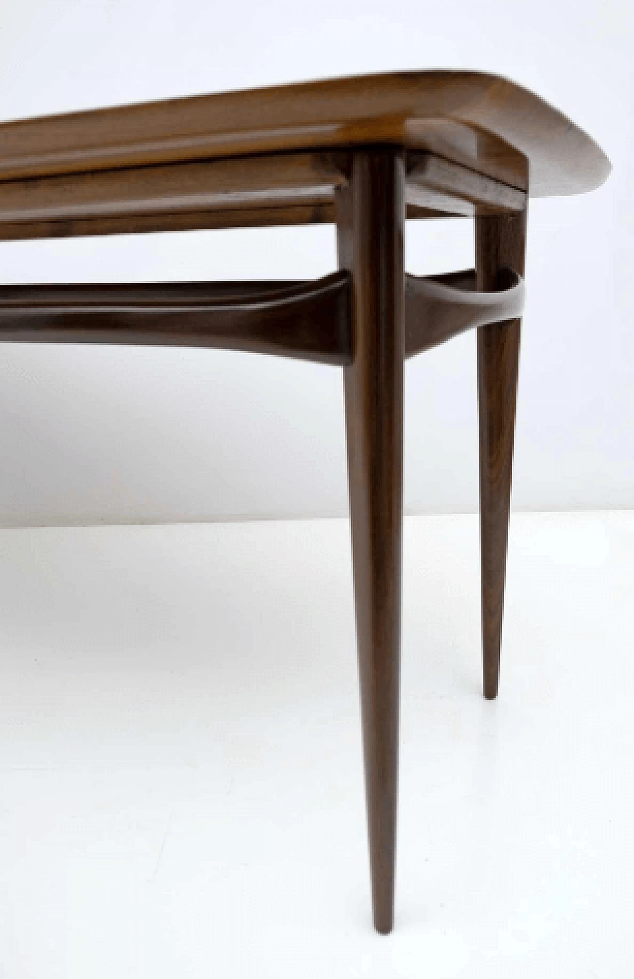 Mahogany table by Silvio Cavatorta, 1960s 7