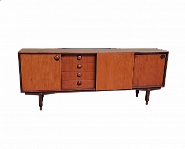 Credenza in teak  in stile danese, anni '60