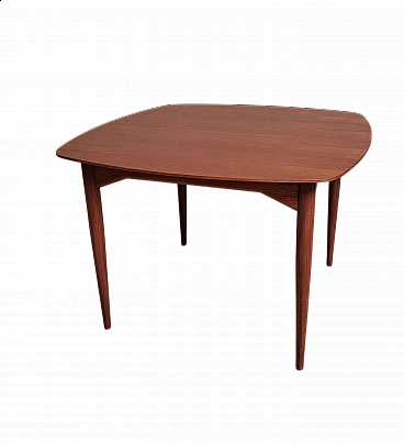 Danish teak extending table, 1960s