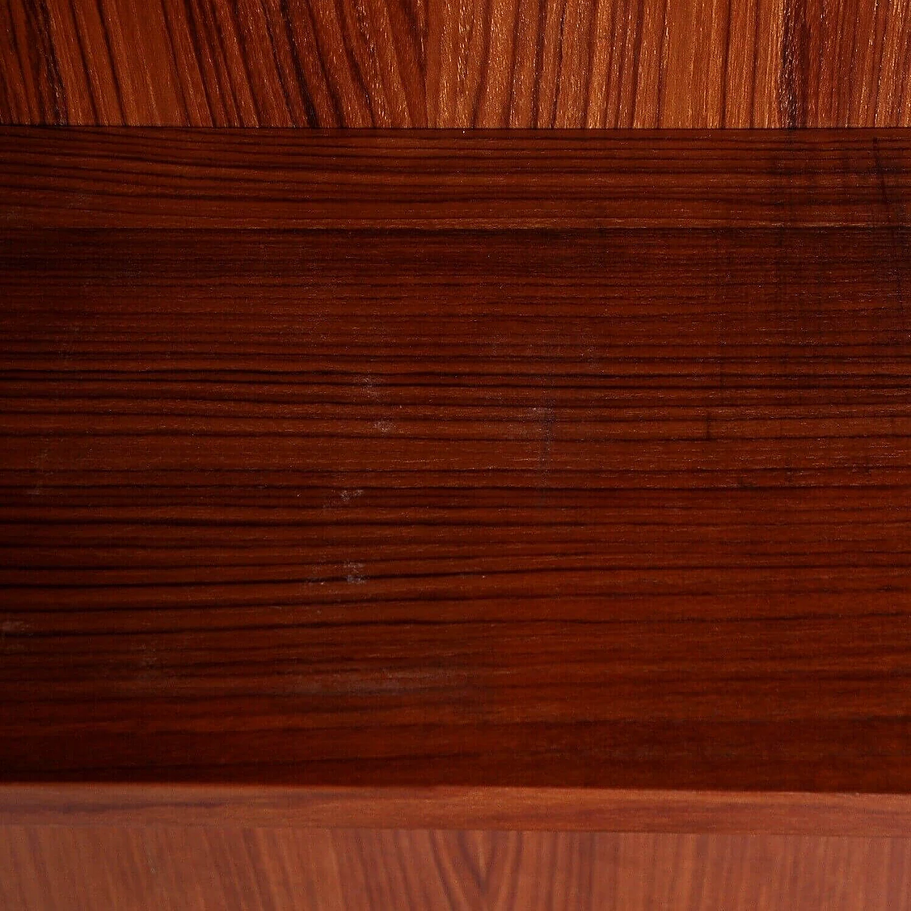 Wood wall-mounted bookcase with desk, 1950s 8