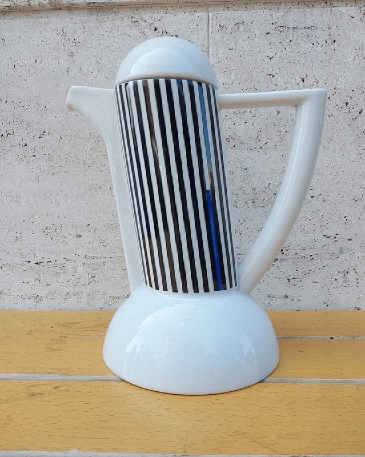 Memphis style ceramic teapot by Arzberg, 1980s 1