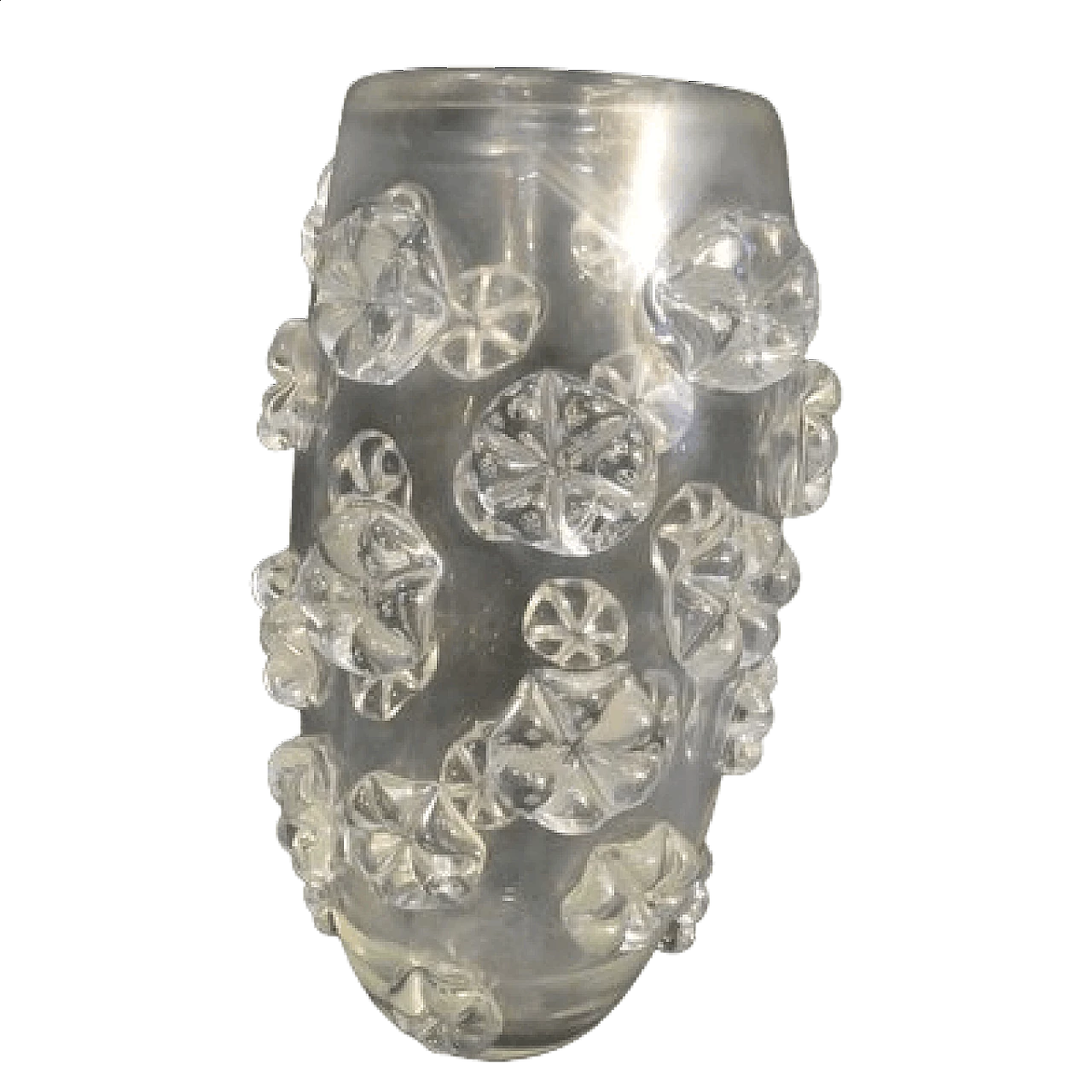 Murano glass vase with stars by Ercole Barovier, 1964 12