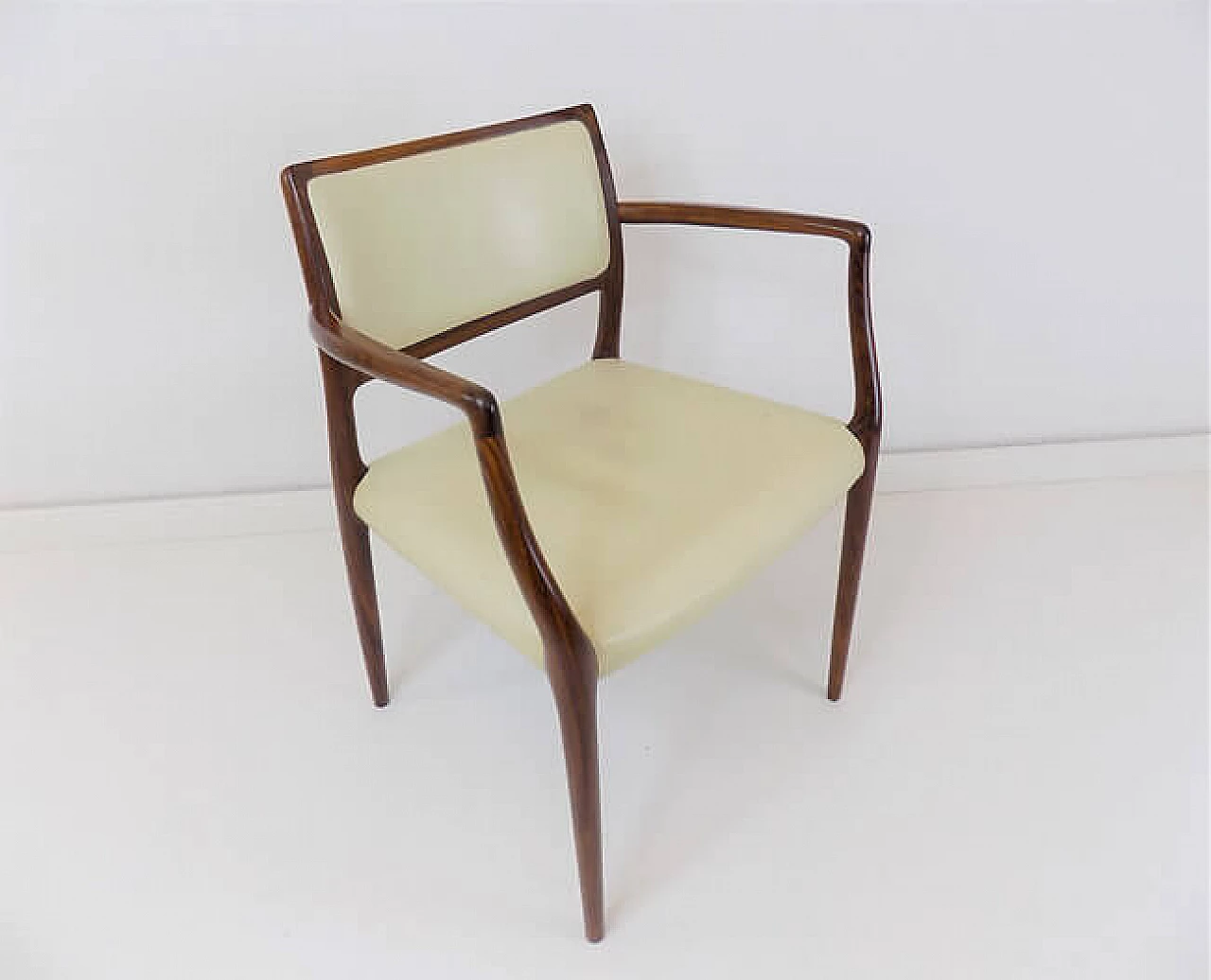 Rosewood dining chair 65 by Niels O. Møller for Møller, 1960s 7