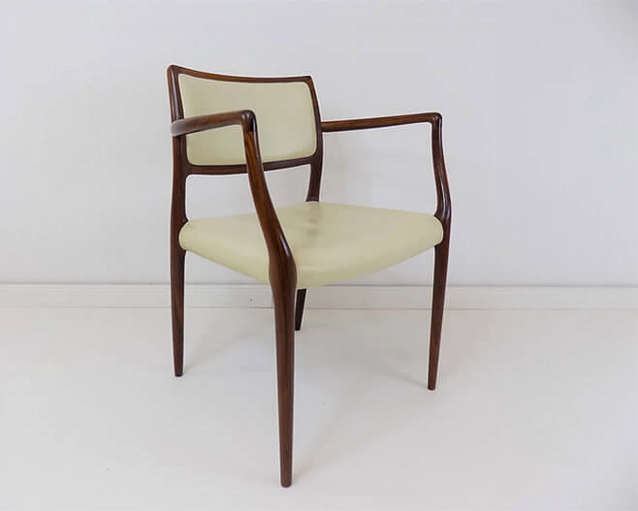 Rosewood dining chair 65 by Niels O. Møller for Møller, 1960s 8