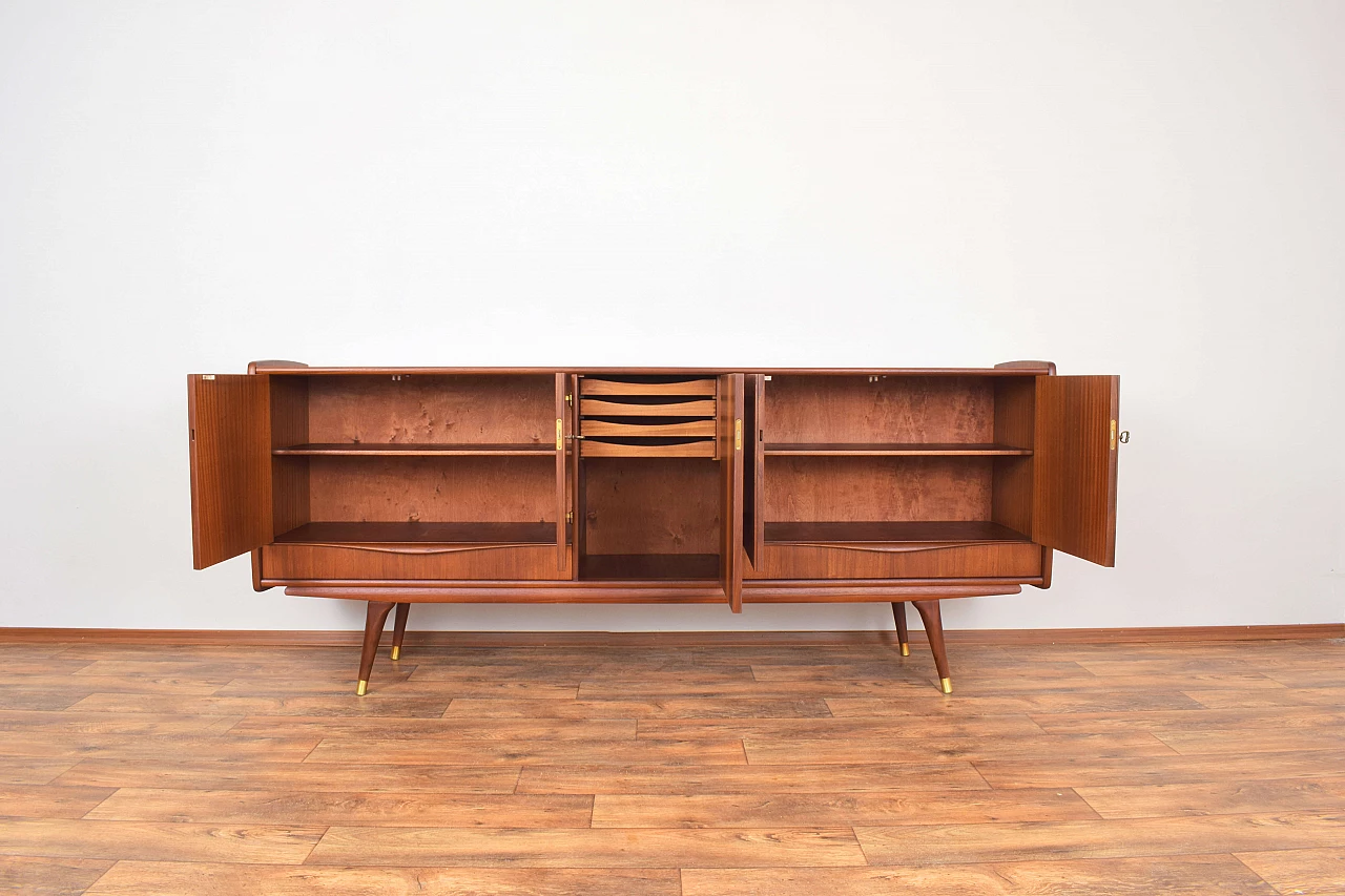 Credenza in teak di Sven Andersen Møbelfabrikk, anni '60 2