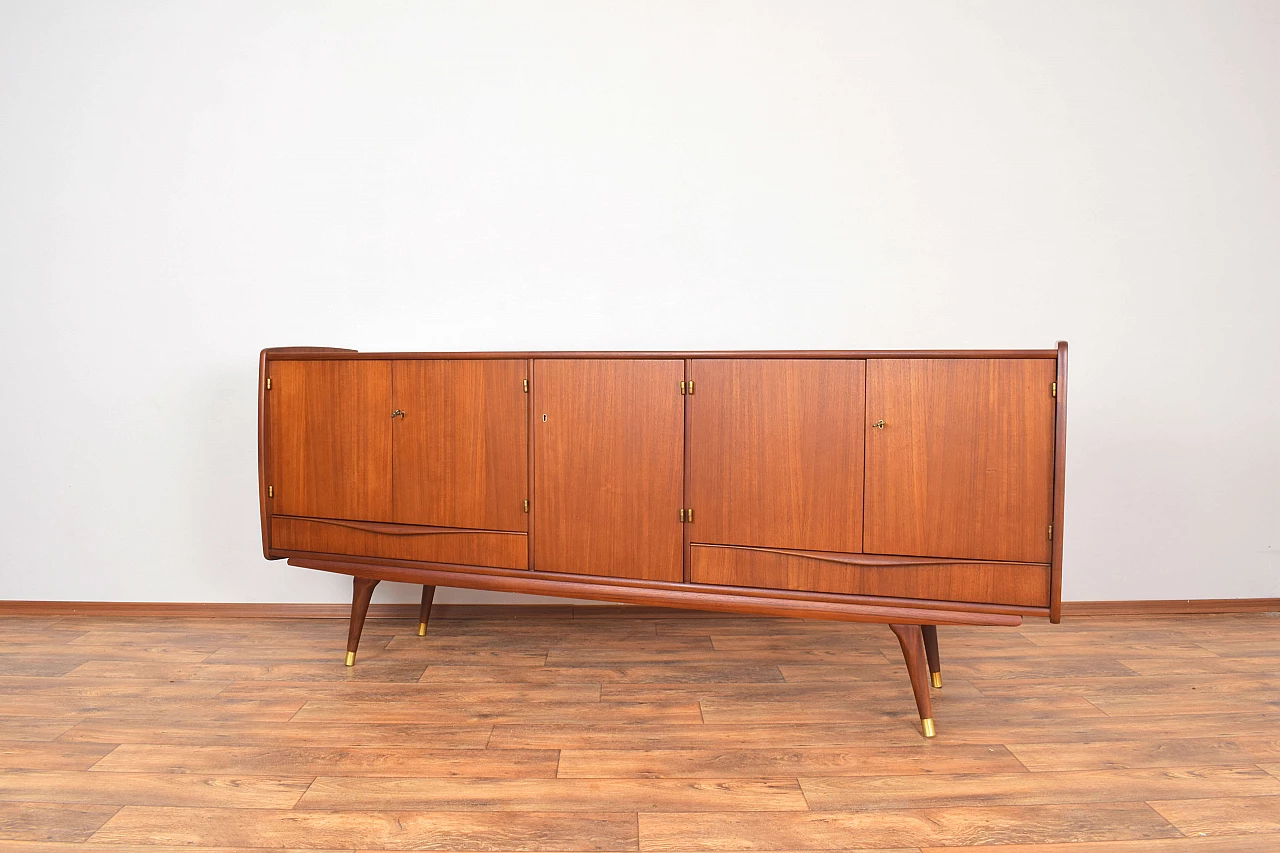 Credenza in teak di Sven Andersen Møbelfabrikk, anni '60 4