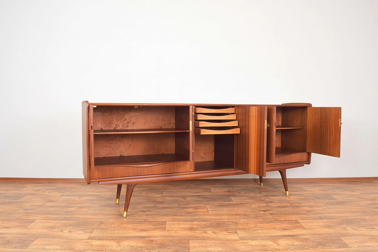 Credenza in teak di Sven Andersen Møbelfabrikk, anni '60 5