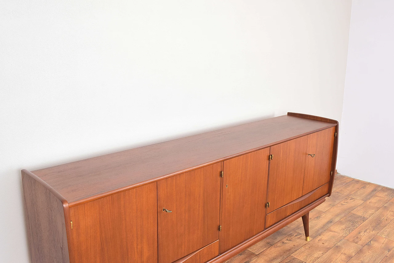 Credenza in teak di Sven Andersen Møbelfabrikk, anni '60 12